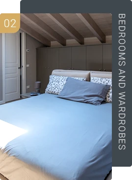 Bedrooms and wardrobes